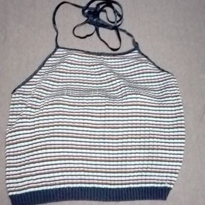 Cute halter crop top